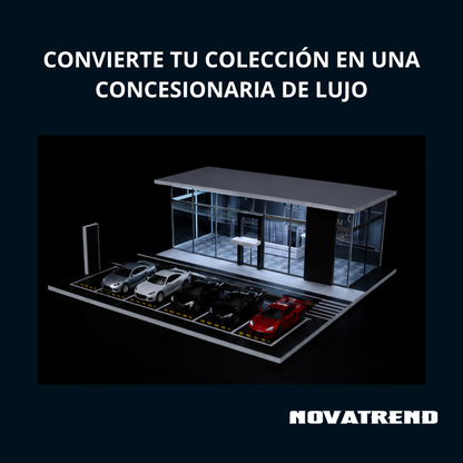 Concesionaria Premium con Iluminación LED