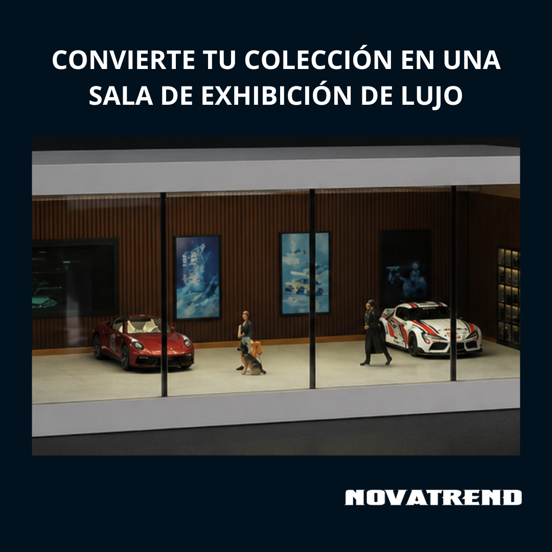 Espacio de Exhibición de Lujo Con Iluminación