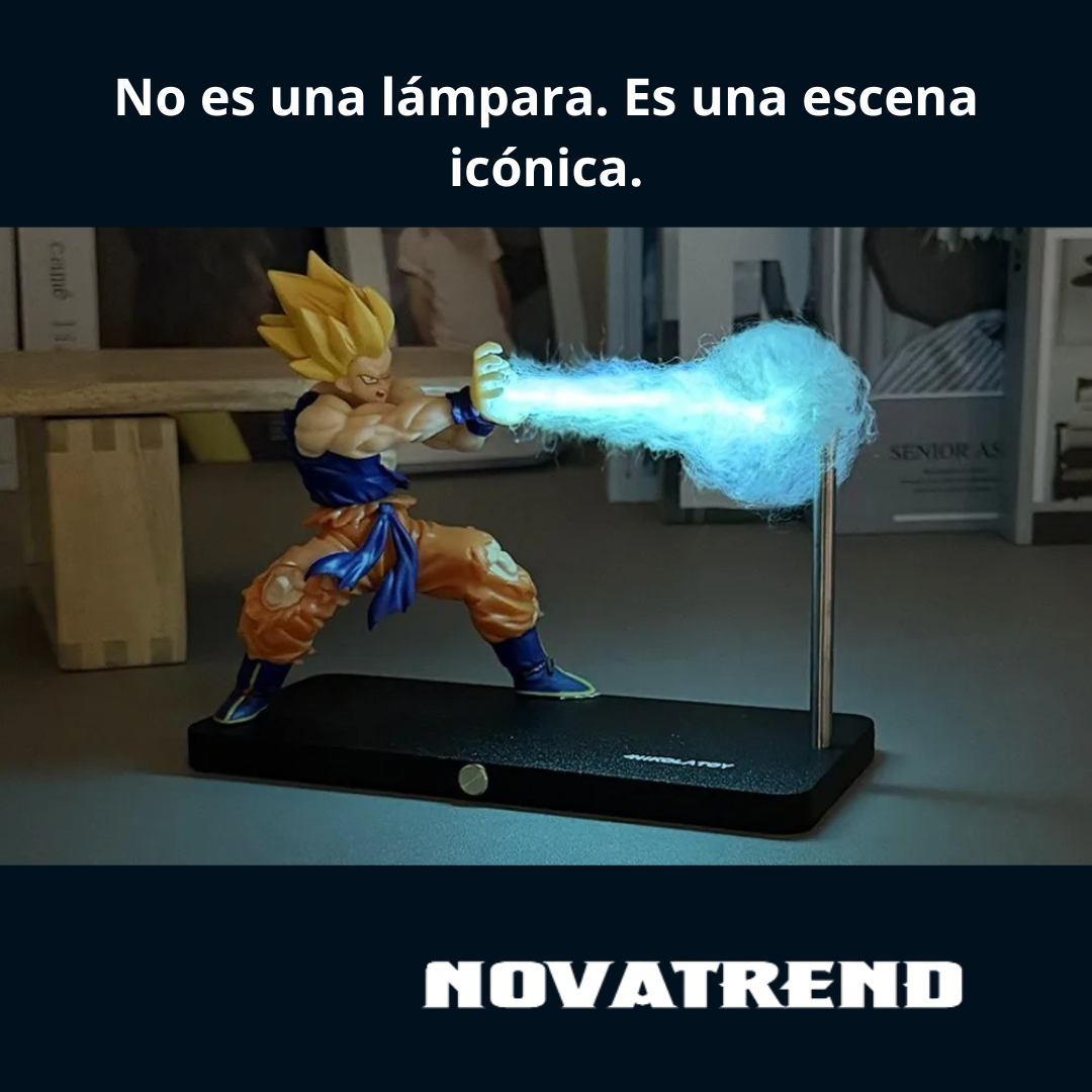 Lámpara LED Goku Kamehameha – Dragon Ball Z Premium Edition