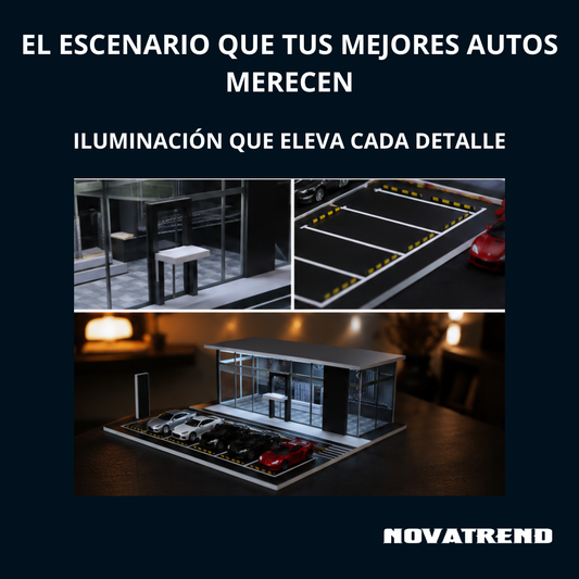 Concesionaria Premium con Iluminación LED