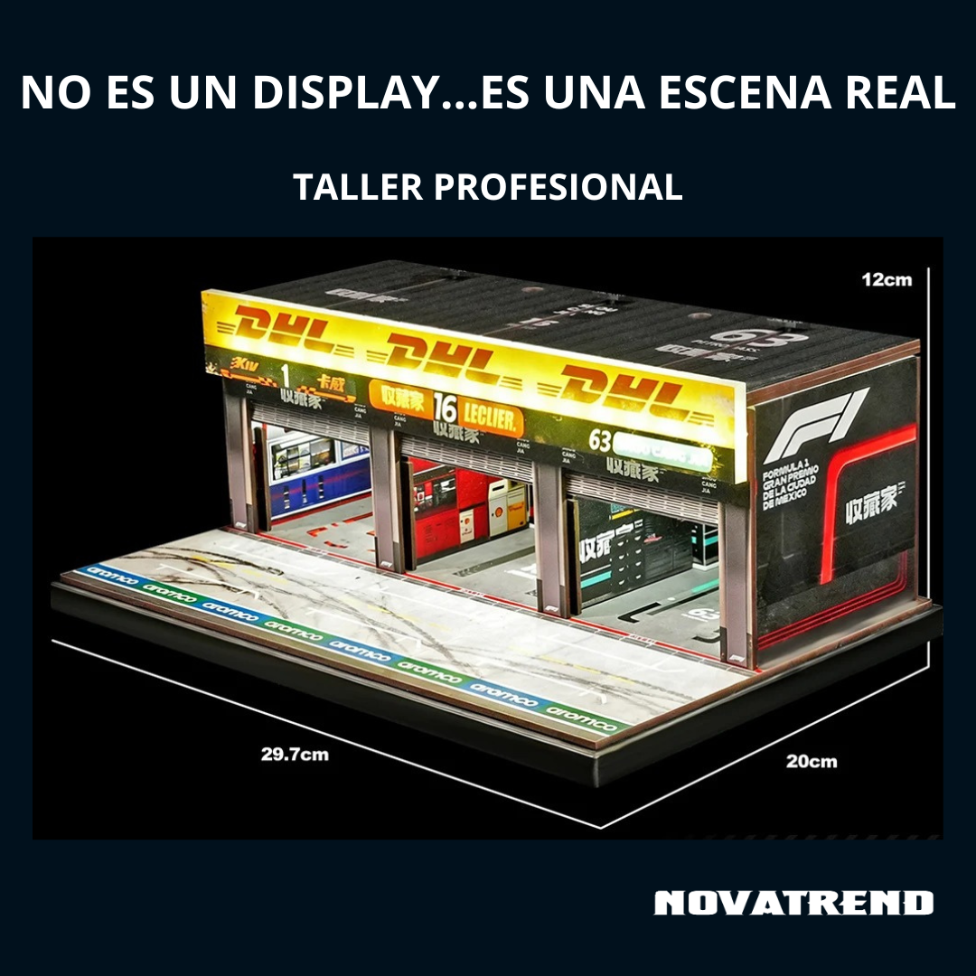 Diorama Taller Pro - Estación de Servicio & Detailing (Edición Limitada)