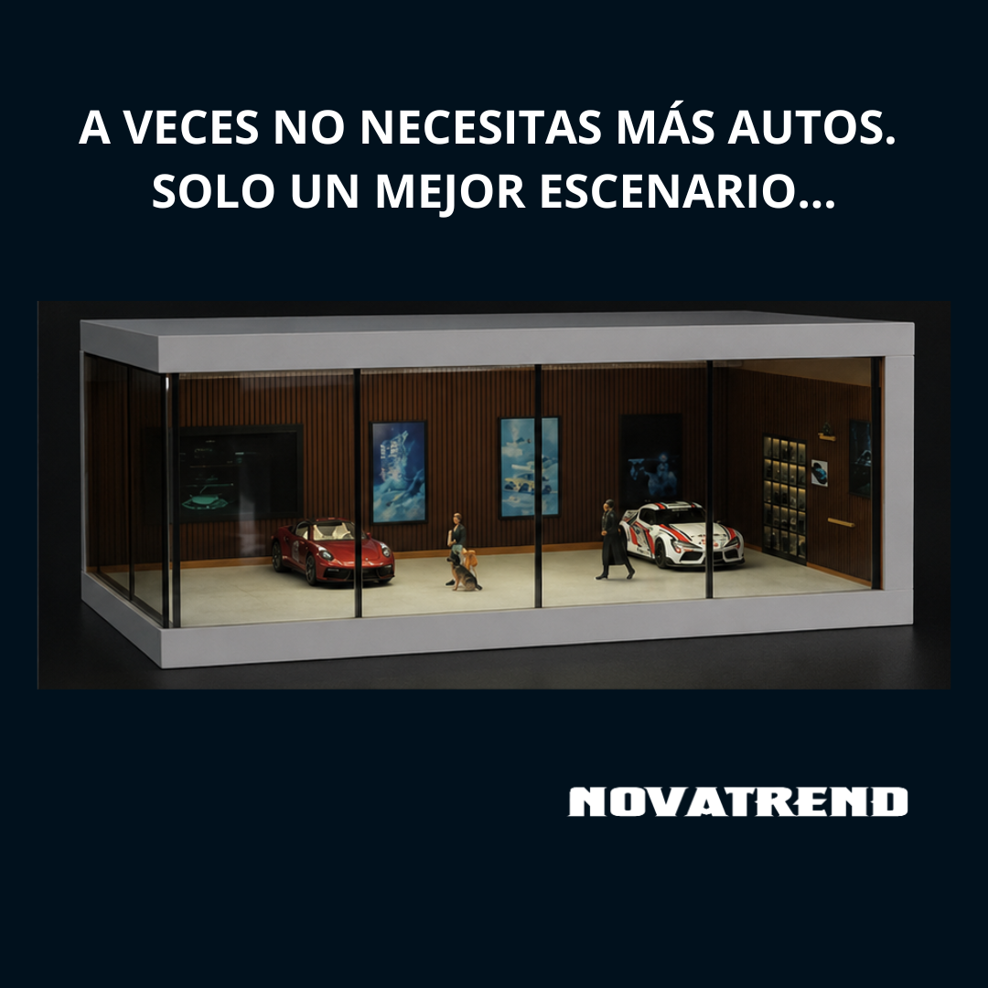 Espacio de Exhibición de Lujo Con Iluminación