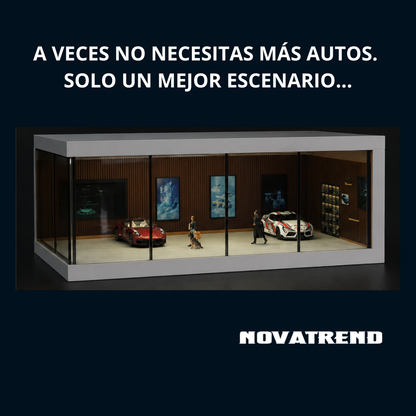 Espacio de Exhibición de Lujo Con Iluminación