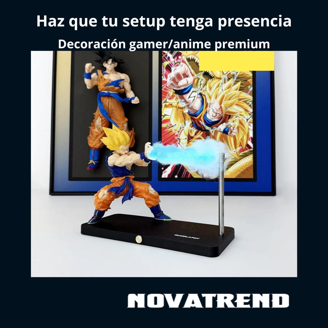 Lámpara LED Goku Kamehameha – Dragon Ball Z Premium Edition