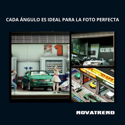 Diorama Taller Pro - Estación de Servicio & Detailing (Edición Limitada)